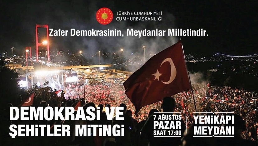 Demokrasi ve Şehitler Mitingi - Kurumsal Katılımlar - İsdam, İstanbul Stratejik Düşünce ve Araştırma Merkezi