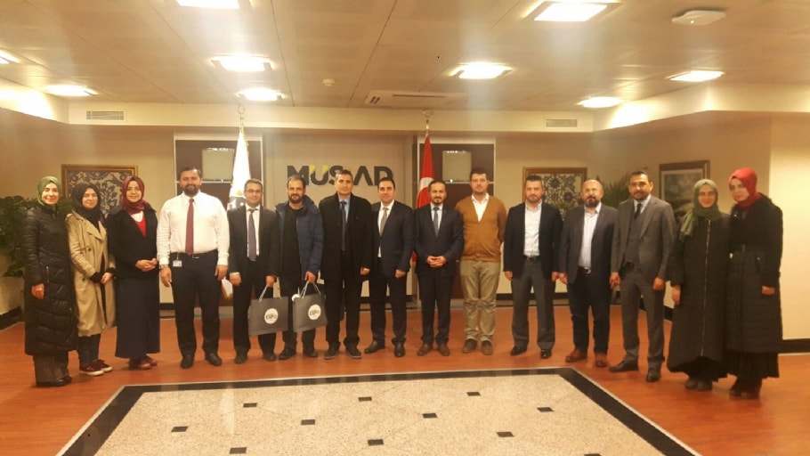 İSDAM Yönetim Kurulu MÜSİAD Ziyareti