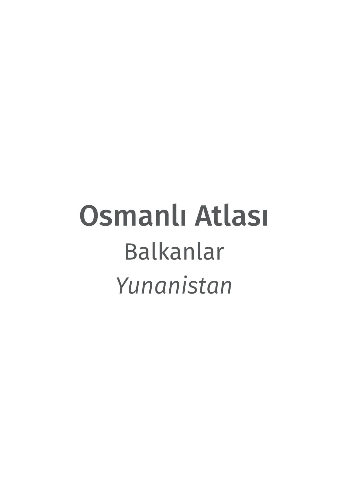 YUNANİSTAN RAPORU kapağı