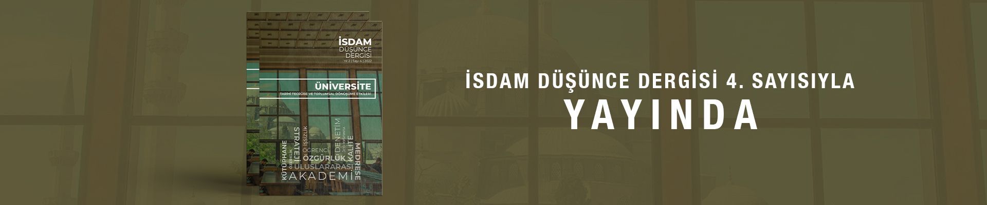 İSDAM Düşünce Dergisi Sayı 4